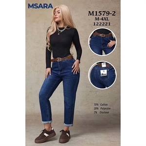 Jeansy damskie M-4XL
