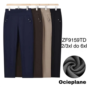Spodnie damskie ocieplane  2XL/3XL-6XL