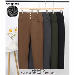Spodnie damskie ocieplane  2XL/3XL-4XL/5XL