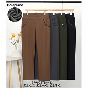 Spodnie damskie ocieplane  2XL/3XL-4XL/5XL