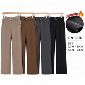 Spodnie damskie ocieplane  2/3XL-5/6XL