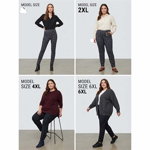 Legginsy długie damskie Big Size  2XL-6XL