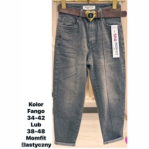 Jeansy mom fit  34-42