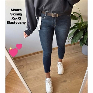 Jeansy damskie Msara  XS-XL