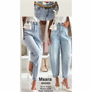 Jeansy damskie Msara  XS-XL