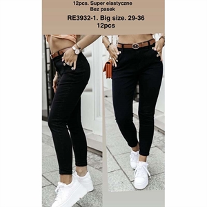 Jeansy damskie Big Size  29-36