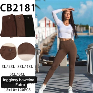 Legginsy Futro damskie XL/2XL-5XL/6XL
