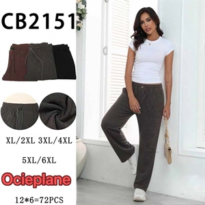 Spodnie Damskie Ocieplane XL/2XL-5XL/6XL