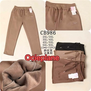 Spodnie damskie ocieplane 2XL/3XL-5XL/6XL