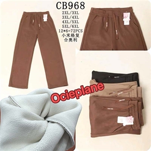 Spodnie damskie ocieplane 2XL/3XL-5XL/6XL