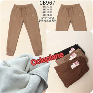 Spodnie damskie ocieplane 2XL/3XL-5XL/6XL
