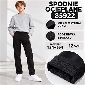 Jeansy ocieplane  134-164cm