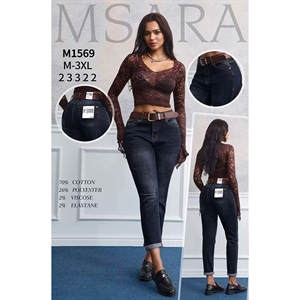 Jeansy damskie M-3XL