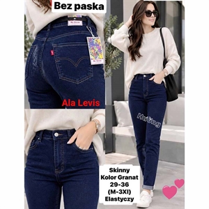 Jeansy damskie  29-36(M-3XL)