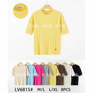 Sweter damski z krótkim rękawem  M/L-L/XL