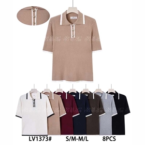 Sweter damski z krótkim rękawem  S/M-M/L