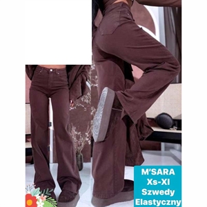 Jeansy szerokie nogawki M'sara  XS-XL