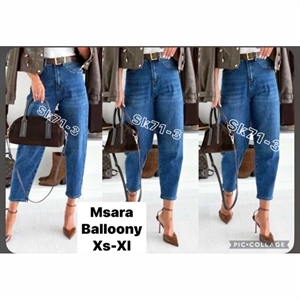 Jeansy balloony M'sara  XS-XL