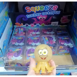 Zabawka-ściskająca ośmiornica