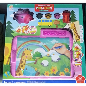 Zabawka - malowanie projekcyjne