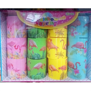 Zabawka - tęczowa sprężyna