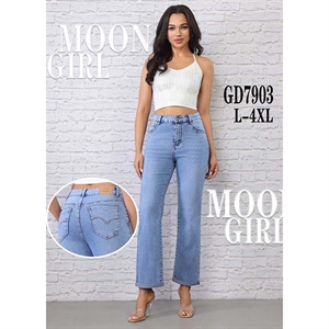 Jeansy damskie L-4XL