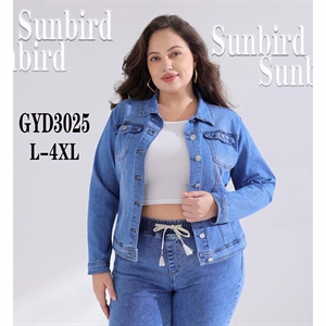 Kurtka jeansowa damska L-4XL