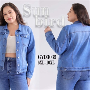 Kurtka jeansowa damska 6XL-10XL