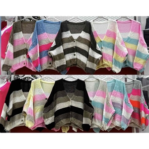 Sweter damski zapinany na guziki - Produkt Włoski