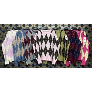 Sweter damski okrągły - Produkt Włoski