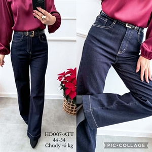 Jeansy szerokie nogawki  44-54