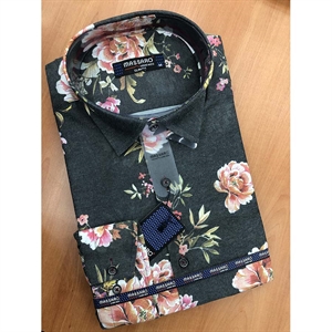 Koszula męska z długim rękawem  - produkt Turecki M-2XL