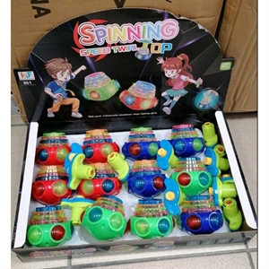 Zabawka - wirujący bączek o dużej prędkości