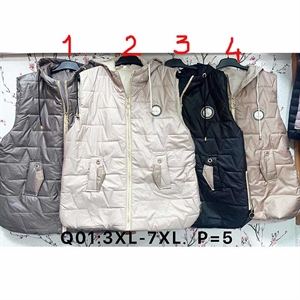 Kamizelka damska Big Size  3XL-7XL
