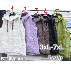 Kamizelka damska Big Size  3XL-7XL