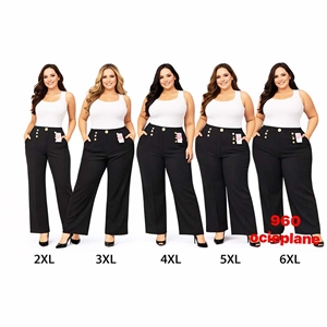 Spodnie ocieplane damskie  2XL-6XL