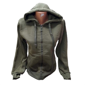 Bluza damska rozpinana na zamek z kapturem  S-XL