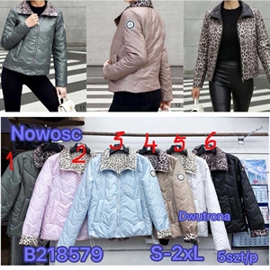 Kurtka dwustronna damska  S-2XL