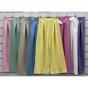 Spodnie szerokie nogawki produkt Włoski