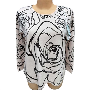 Sweter damski okrągły  L-3XL