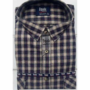 Koszula męska flanelowa krój regular produkt Turecki  L-4XL