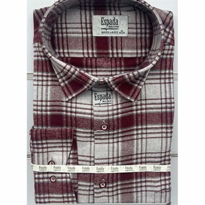 Koszula męska flanelowa krój regular produkt Turecki  L-4XL