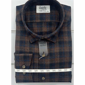 Koszula męska flanelowa krój regular produkt Turecki  L-4XL