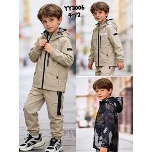 Kurtka dwustronna chłopięca (4-12)