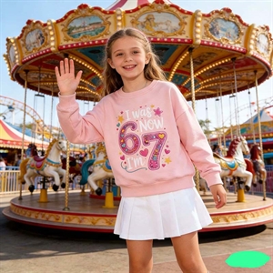 Cienka bluza dziewczęca (4-14) - Produkt Włoski