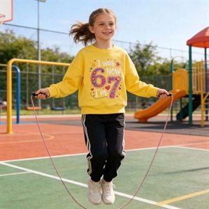 Cienka bluza dziewczęca (4-14) - Produkt Włoski