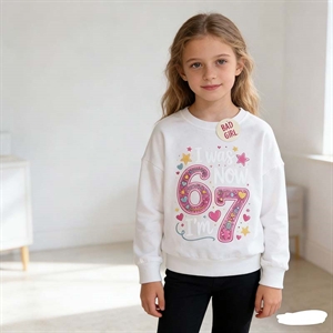 Cienka bluza dziewczęca (4-14) - Produkt Włoski