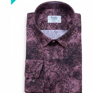 Koszula męska z cyfrowym nadrukiem elastanu produkt Turecki  M-2XL