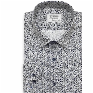 Koszula męska z cyfrowym nadrukiem elastanu produkt Turecki  M-2XL