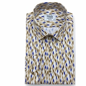 Koszula męska z cyfrowym nadrukiem elastanu produkt Turecki  M-2XL